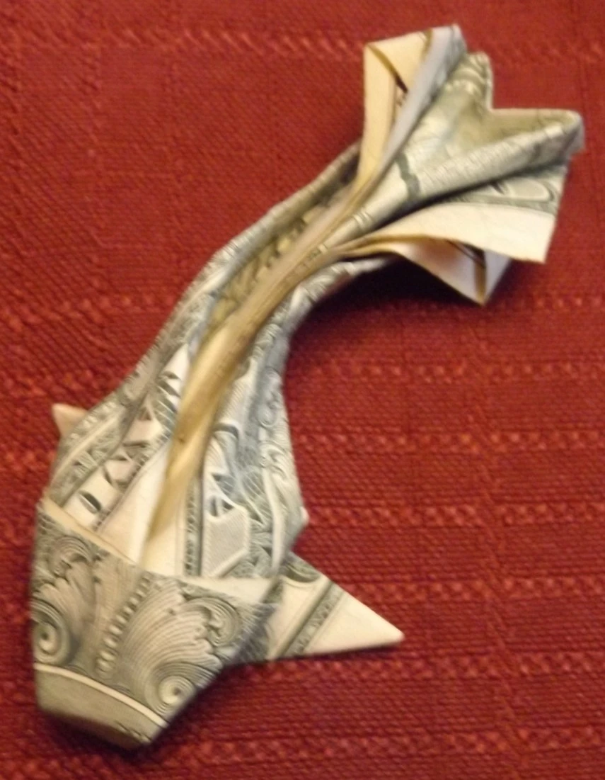 Joshua's-Origami-Folded-$1-Bills